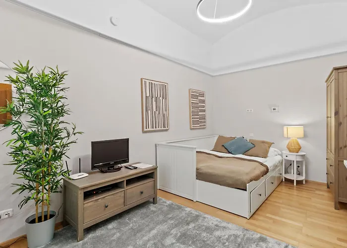 Bright Near Augarten - Near Center - 5min To Metro U2 Apartment Wien